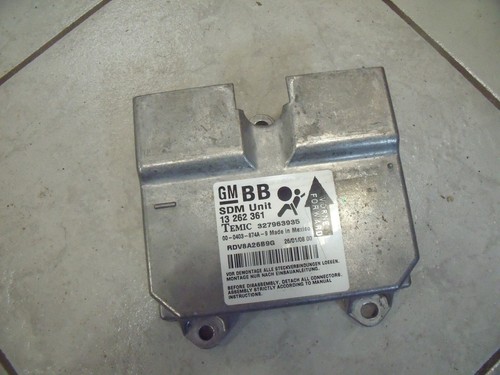 Airbag steuergerät opel corsa - steuergerät,